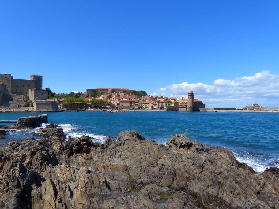 Collioure Appart En Bord De Mer Plage A 50M Clim Garage Location Du Samedi Au Samedi Extérieur photo